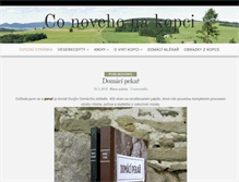 Tablet Screenshot of conovehonakopci.cz